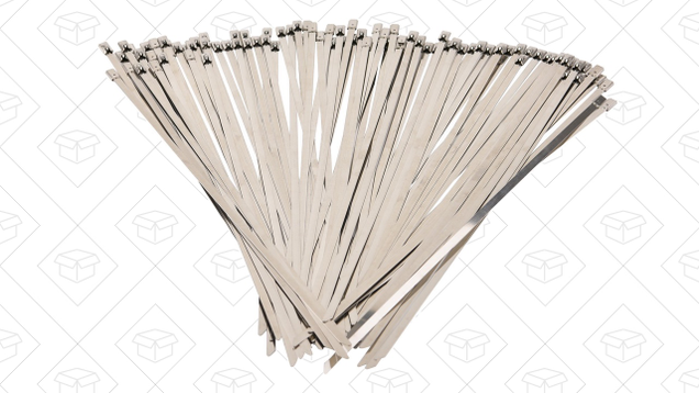 QUWEI Stainless Steel Zip Ties | $11 | Amazon